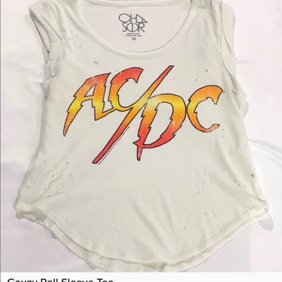 NEW AC/DC is rolled sleeves SOFT T-shirt! - Picture 2 of 3